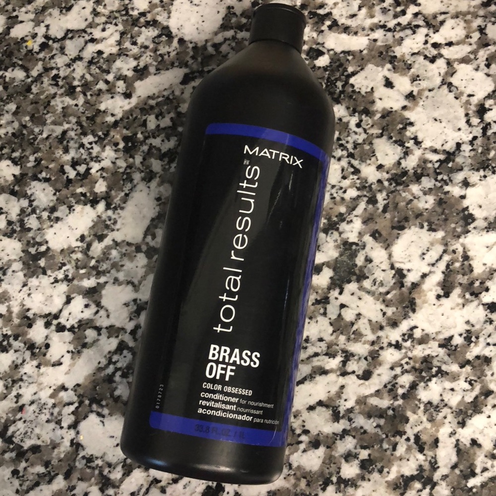 Liter of matrix brass off conditioner